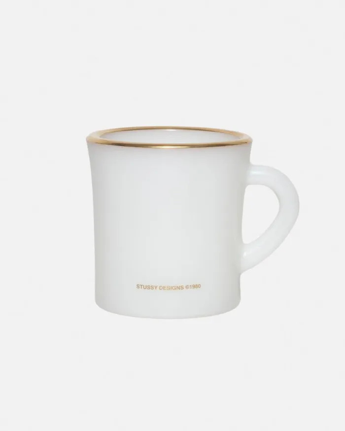Accessories MenWomen Stussy LAGUNA MILK GLASS MUG Accessories MenWomen Stussy LAGUNA MILK GLASS MUG