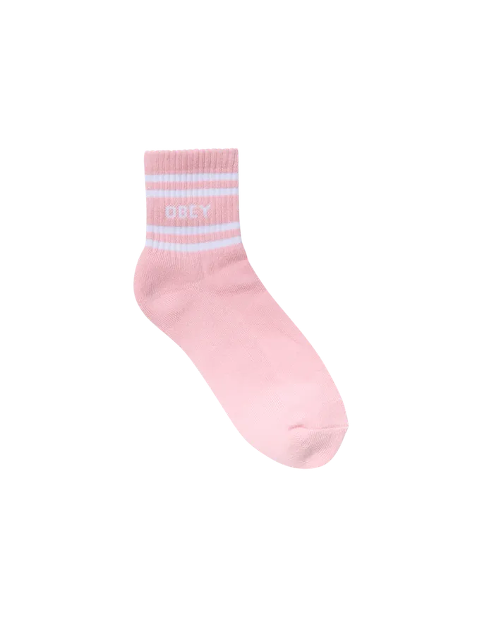 ACCESSORIES OBEY Clothing Women COOP SOCKS Light LilacWhite