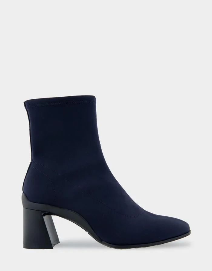 Aerosoles Comfortable Women039s Heeled Ankle Boot In Navy Stretch Gabardine Fabric Navy Stretch Gabardine Fabric Women Ankle Boots Aerosoles Comfortable Women039s Heeled Ankle Boot In Navy Stretch Gabardine Fabric Navy Stretch Gabardine Fabric Women Ankle Boots