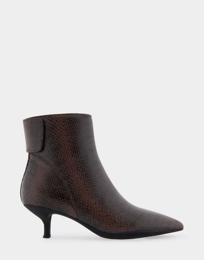 Aerosoles Comfortable Women039s Kitten Heel Ankle Boot In Snake Print Genuine Leather Mocha Printed Snake Genuine Leather Women Ankle Boots Aerosoles Comfortable Women039s Kitten Heel Ankle Boot In Snake Print Genuine Leather Mocha Printed Snake Genuine Leather Women Ankle Boots
