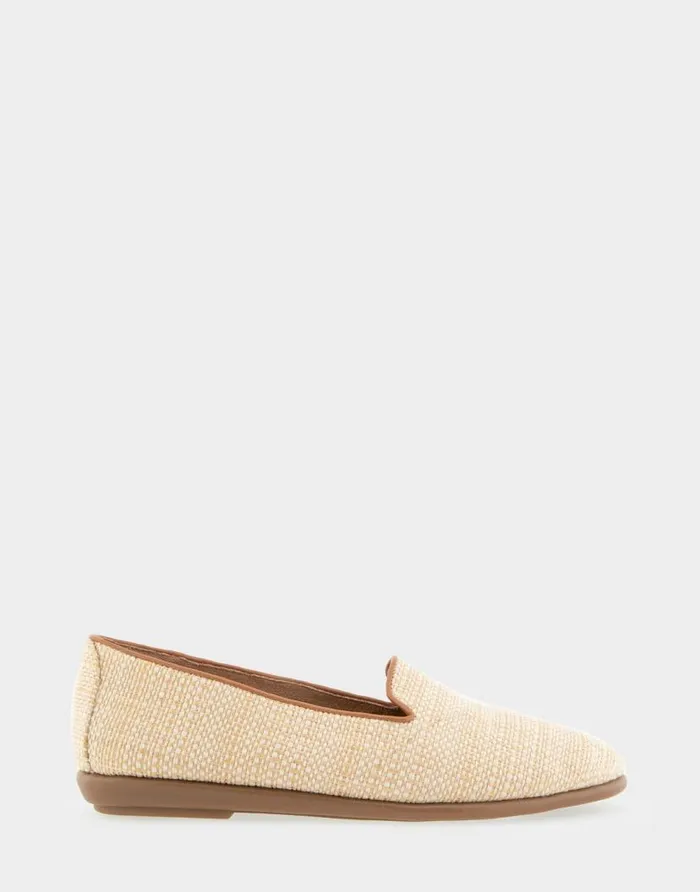 Aerosoles Comfortable Women039s Loafer In Natural Raffia Combo Raffia Fabric Natural Raffia Combo Women Wide Width Flats Aerosoles Comfortable Women039s Loafer In Natural Raffia Combo Raffia Fabric Natural Raffia Combo Women Wide Width Flats