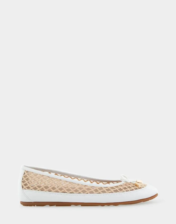 Aerosoles Comfortable Women039s Mesh Knit Ballet Flat In White Mesh Combo Mesh Fabric White Mesh Combo Women Dress Aerosoles Comfortable Women039s Mesh Knit Ballet Flat In White Mesh Combo Mesh Fabric White Mesh Combo Women Dress