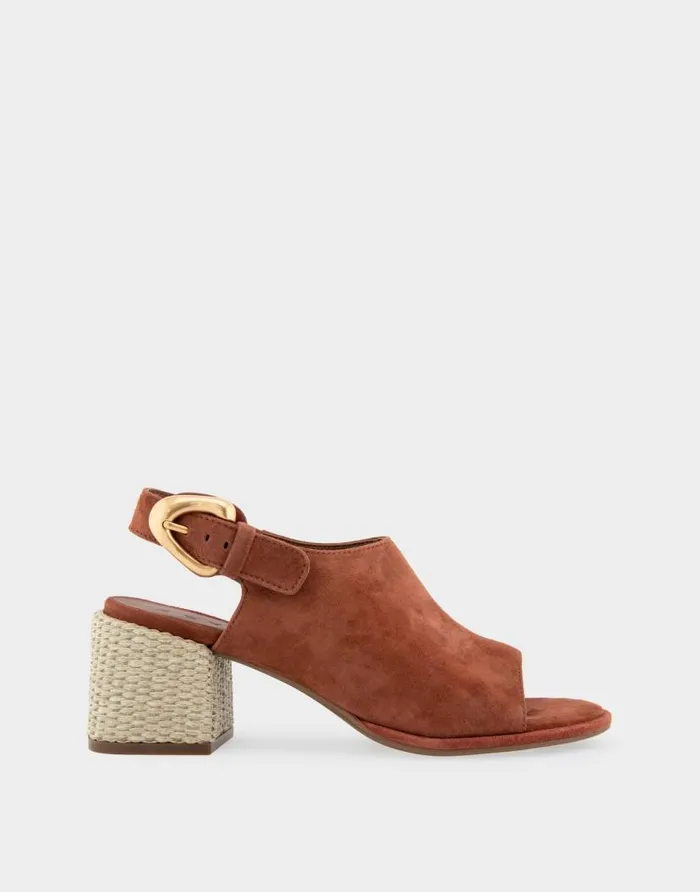 Aerosoles Comfortable Women039s Open Toe Block Heel Shootie In Gingerbread Suede Gingerbread Suede Women Dress Aerosoles Comfortable Women039s Open Toe Block Heel Shootie In Gingerbread Suede Gingerbread Suede Women Dress