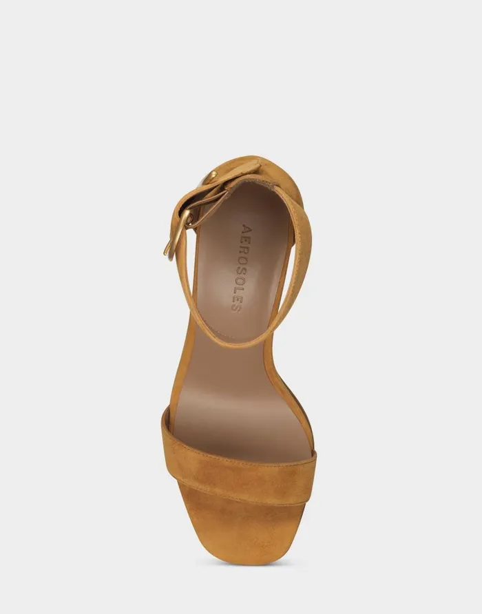 Aerosoles Comfortable Women039s Sandal In Tan Genuine Suede Tan Suede Women Dress Aerosoles Comfortable Women039s Sandal In Tan Genuine Suede Tan Suede Women Dress