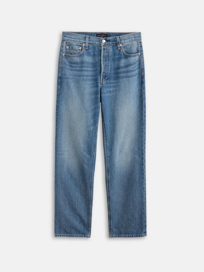 Alex Mill Denim Women Bev Relaxed Jean Vintage Dark Indigo