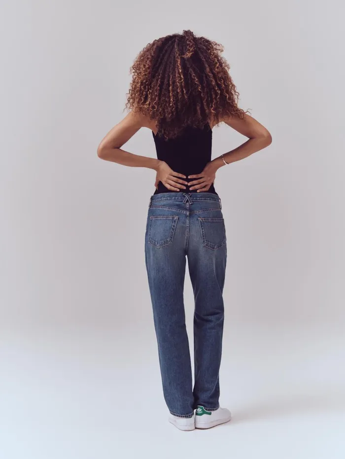 Alex Mill Denim Women Bev Relaxed Jean Vintage Dark Indigo
