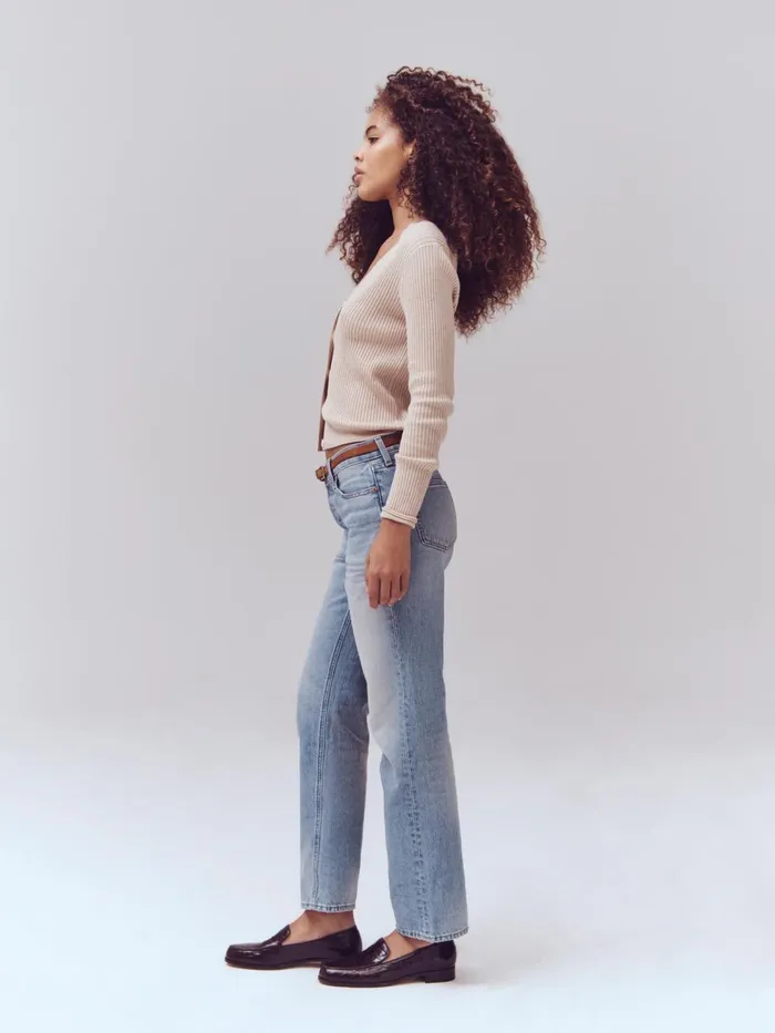 Alex Mill Denim Women Bev Relaxed Jean Vintage Dark Indigo