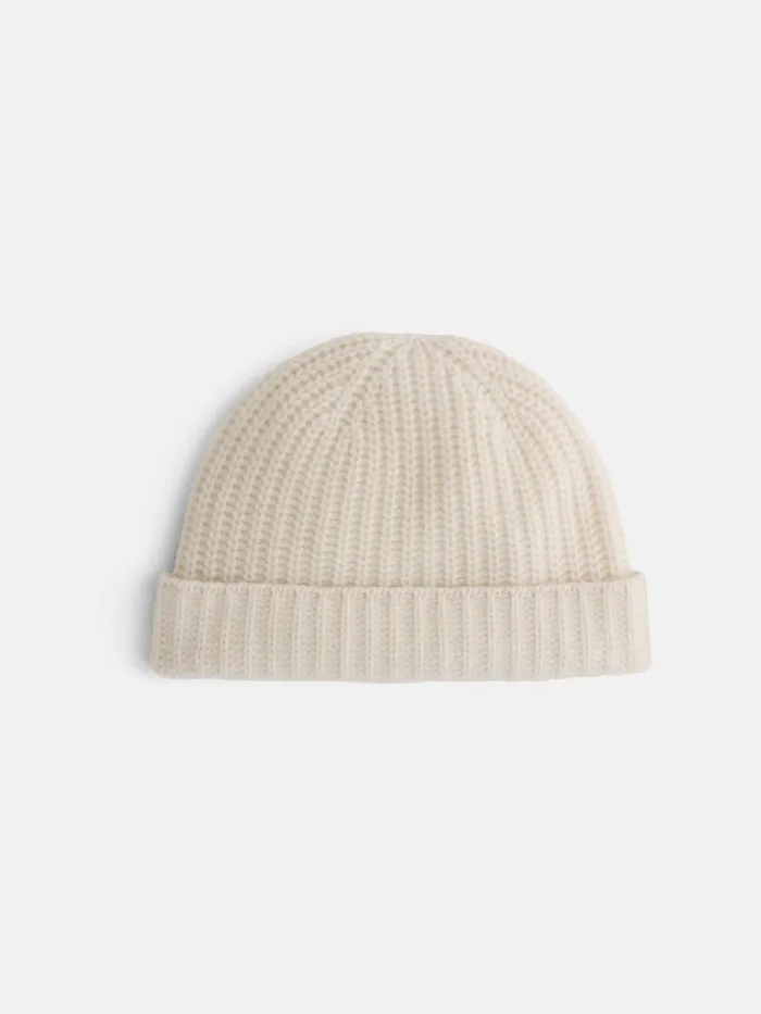 Alex Mill Men Cashmere Beanie Chalk