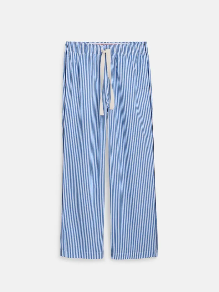 Alex Mill Pajamas Slippers Men P039jimmies Sleep Pant In Stripe Blue Stripe