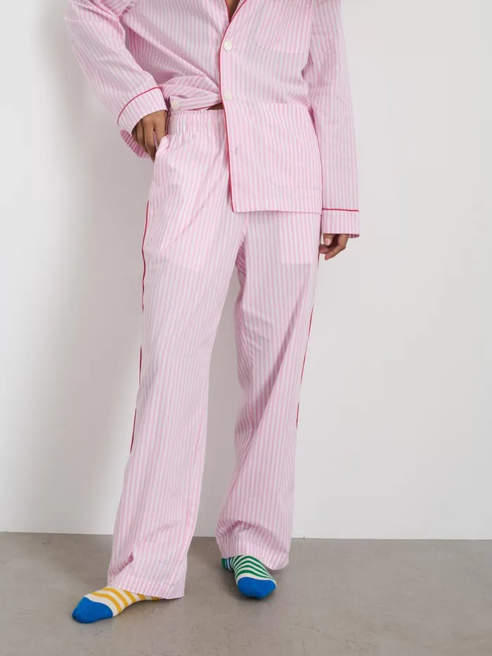 Alex Mill Pajamas Slippers Women P039jimmies Sleep Pant In Stripe Pink Stripe