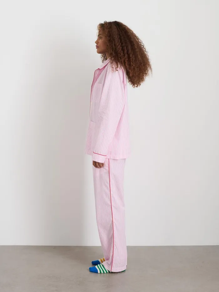 Alex Mill Pajamas Slippers Women P039jimmies Sleep Pant In Stripe Pink Stripe
