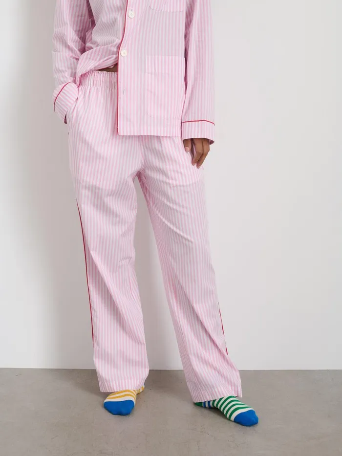 Alex Mill Pajamas Slippers Women P039jimmies Sleep Pant In Stripe Pink Stripe