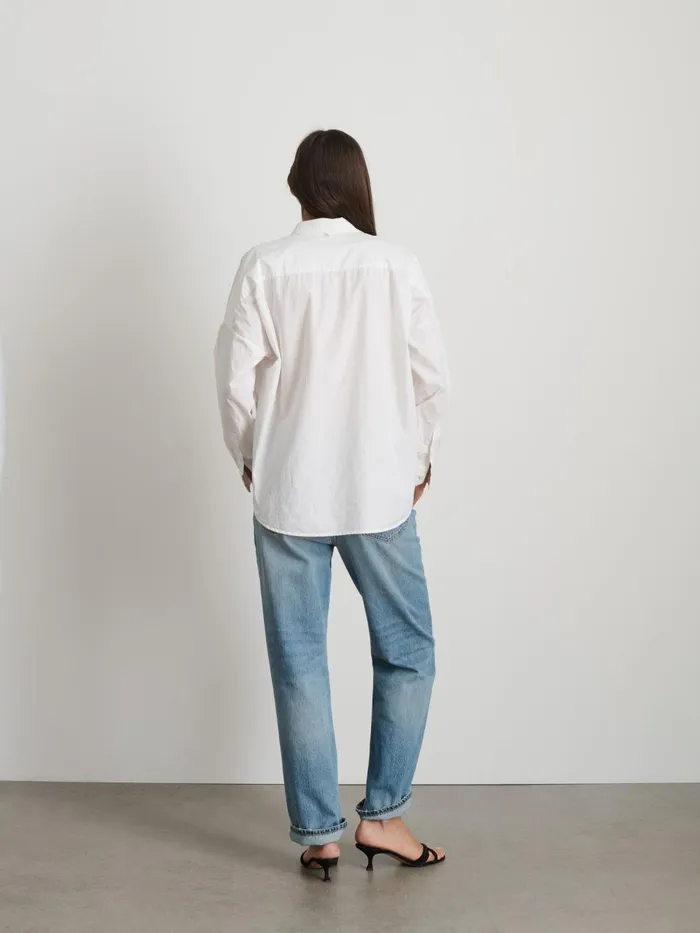 Alex Mill Shirts Tops Women Jo Shirt In Cotton Poplin White