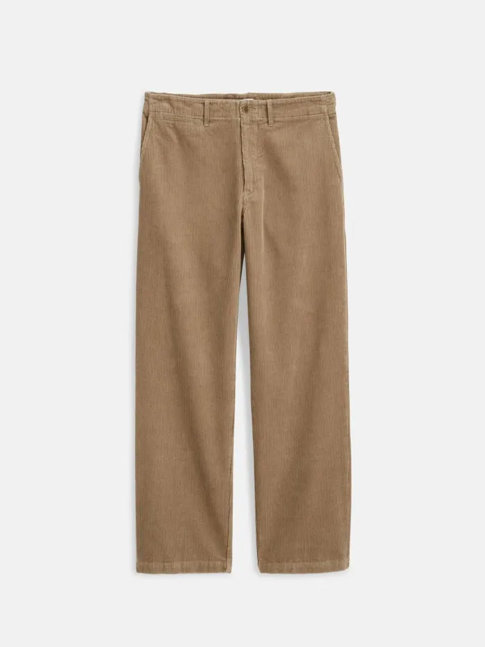 Alex Mill Suiting Blazers Men Straight Leg Pant In Corduroy Khaki