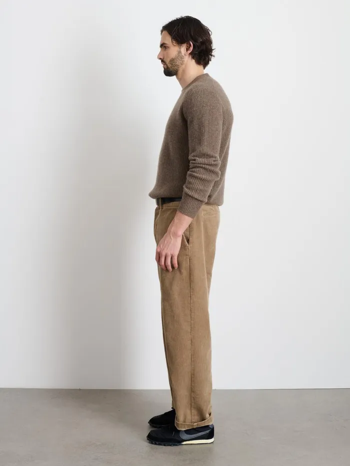 Alex Mill Suiting Blazers Men Straight Leg Pant In Corduroy Khaki