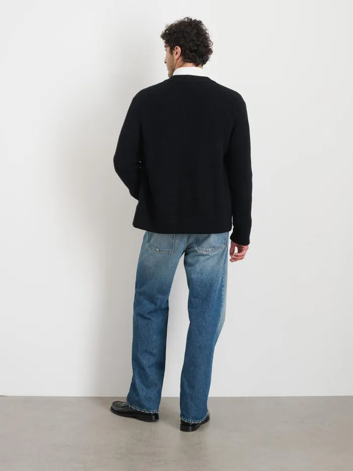 Alex Mill Sweaters Sweatshirts Men Donny Sweater Jacket In Heavyweight Wool