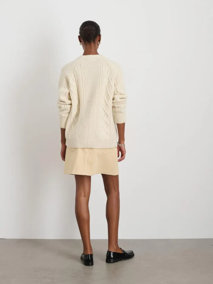 Alex Mill Sweaters Women Agnes Cardigan Ivory