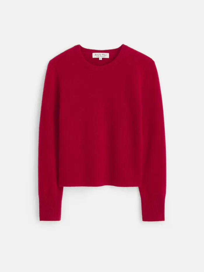 Alex Mill Sweaters Women Lana Sweater In Cashmere Garnet