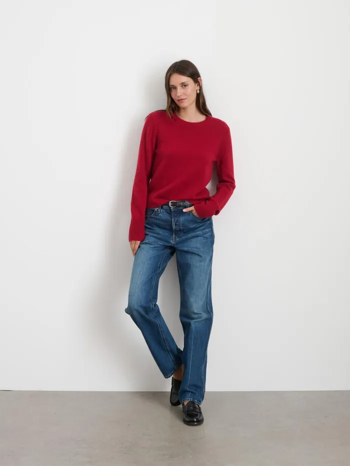 Alex Mill Sweaters Women Lana Sweater In Cashmere Garnet