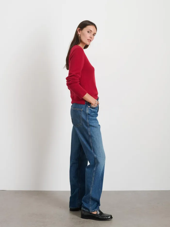 Alex Mill Sweaters Women Lana Sweater In Cashmere Garnet