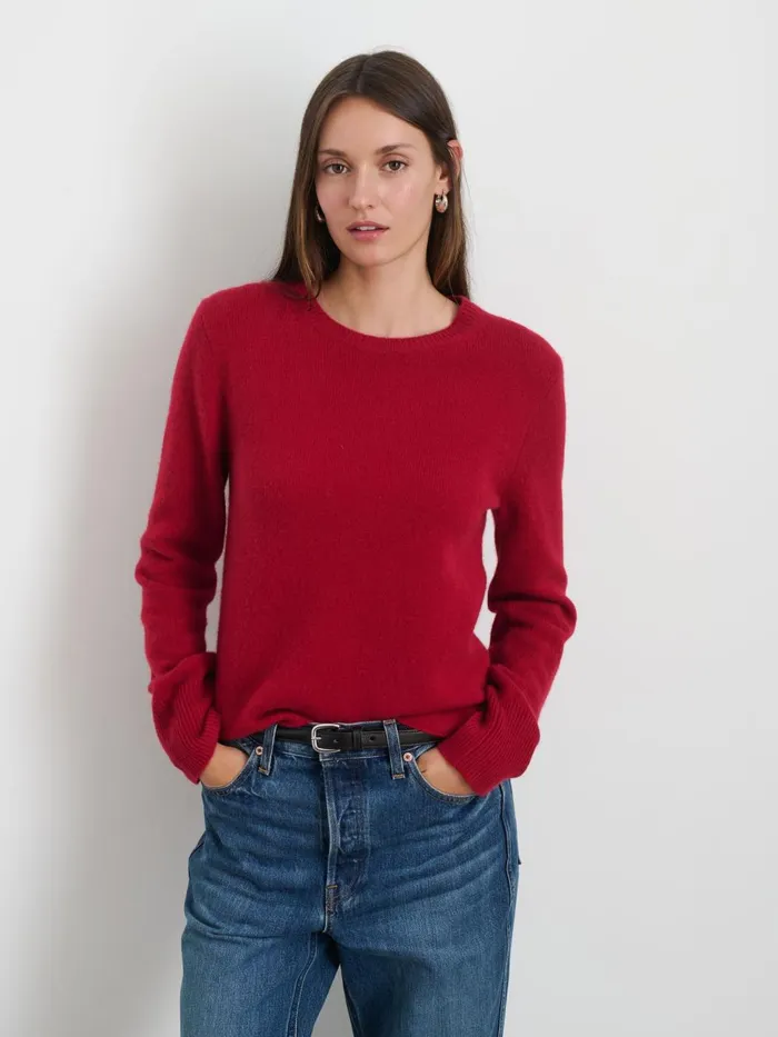 Alex Mill Sweaters Women Lana Sweater In Cashmere Garnet