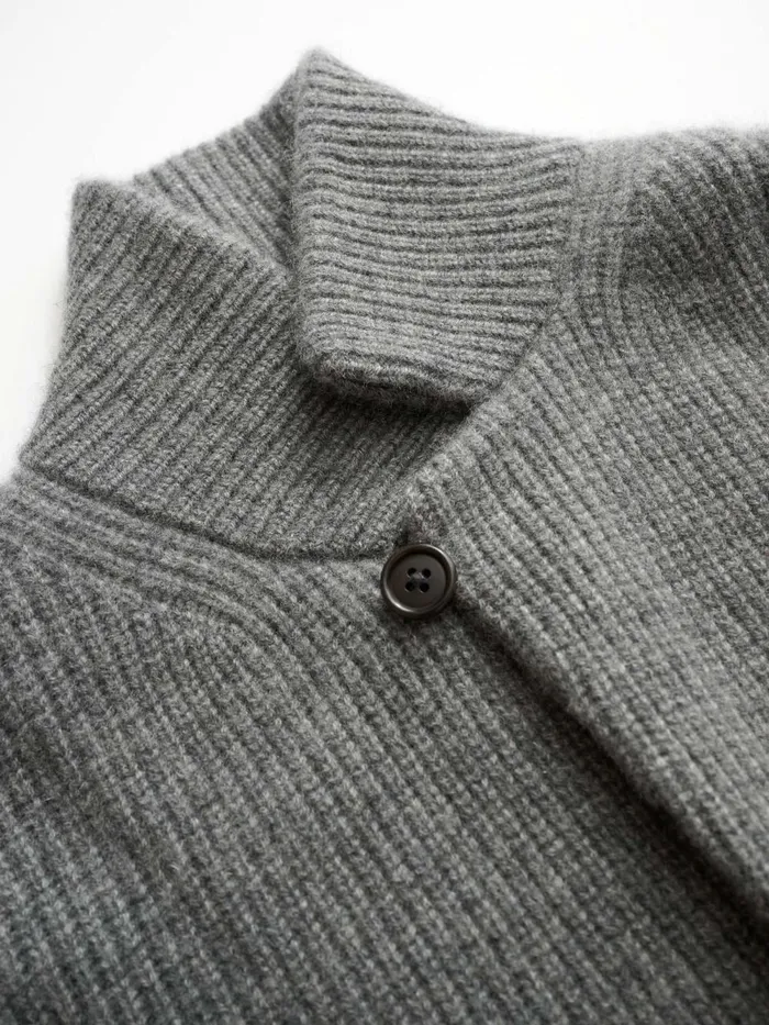Alex Mill Sweaters Women Mitchell Cardigan In Washed Cashmere Heather Pewter