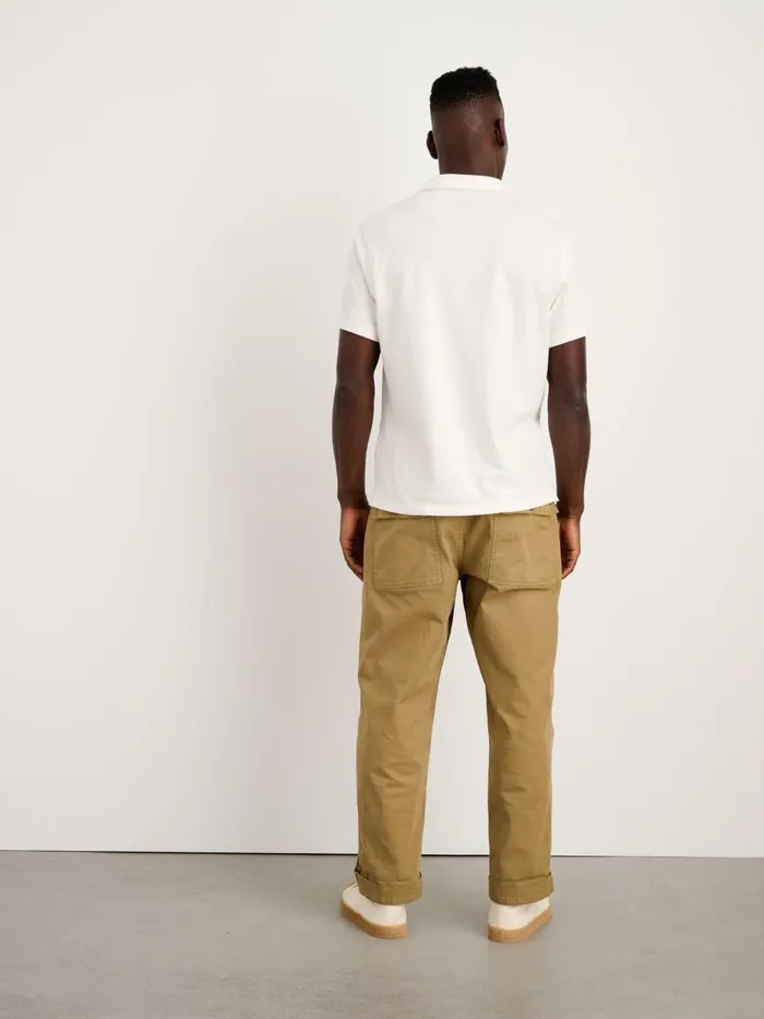 Alex Mill Tees Polos Men Vintage Wash Polo Off White
