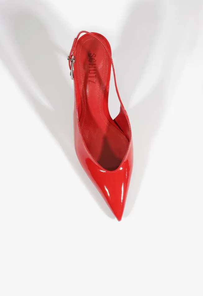 Alicia Sling Pump Scarlet Women Schutz Shoes