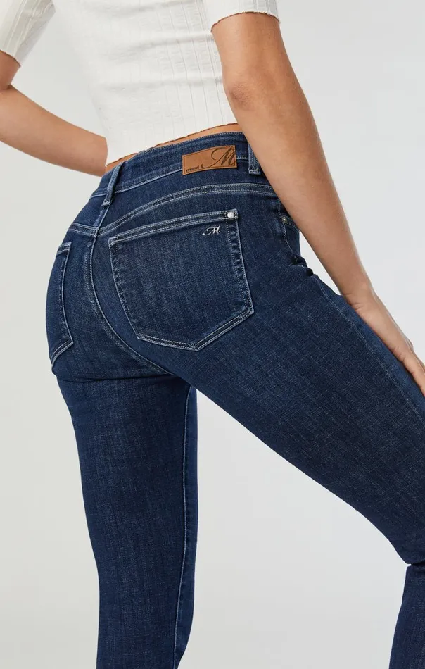 Alissa Skinny In Dark Brushed Feather Blue Women Mavi Jeans Denim Alissa Skinny In Dark Brushed Feather Blue Women Mavi Jeans Denim