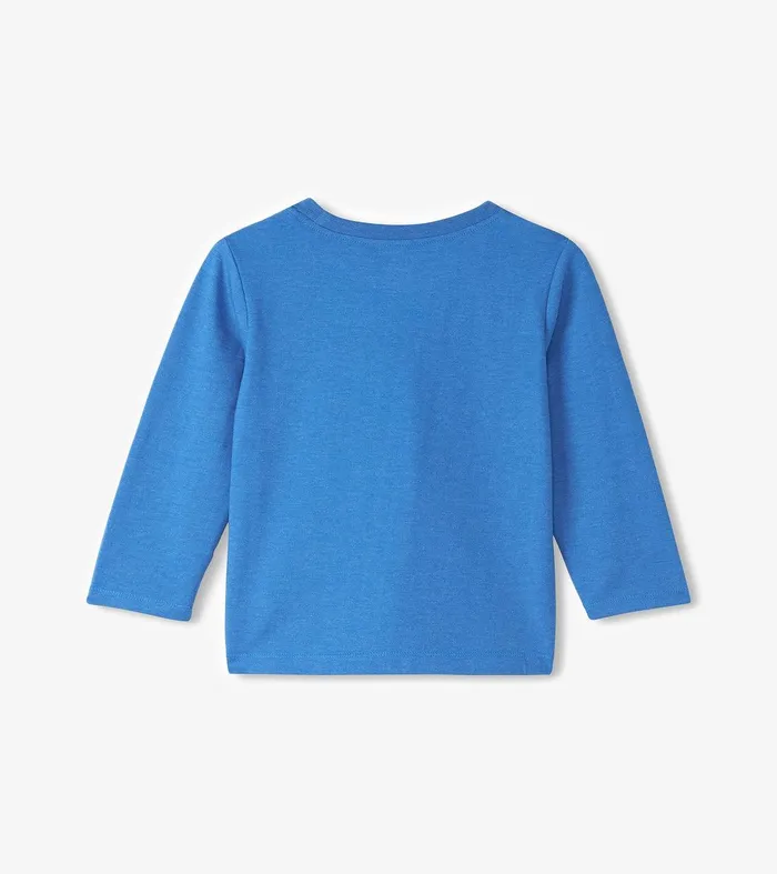 Baby and Toddler Boys Dinosaur Bones Long Sleeve TShirt Hatley