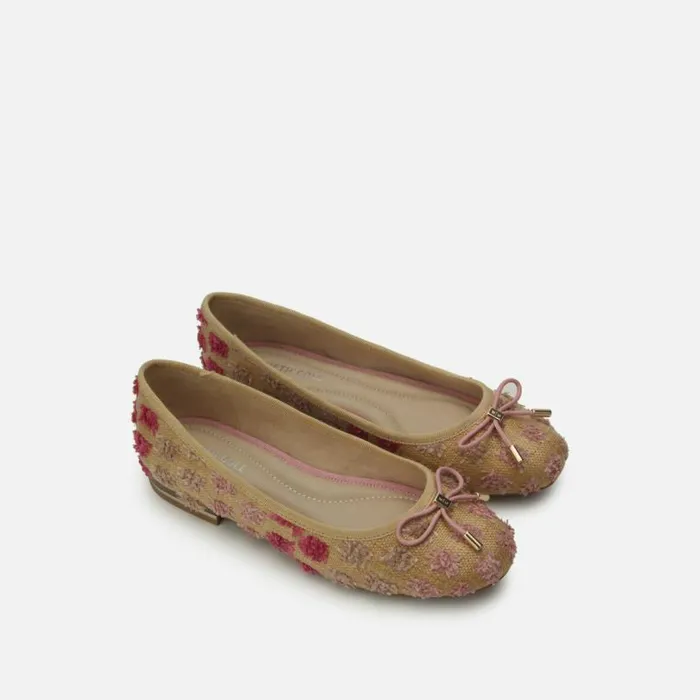 Balance Embellished Ballet Flat Bubble Gum Women Kenneth Cole Flats