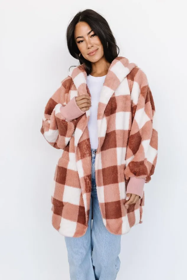 Baltic Born Cardigans Women Lincoln Teddy Cardigan Berry White