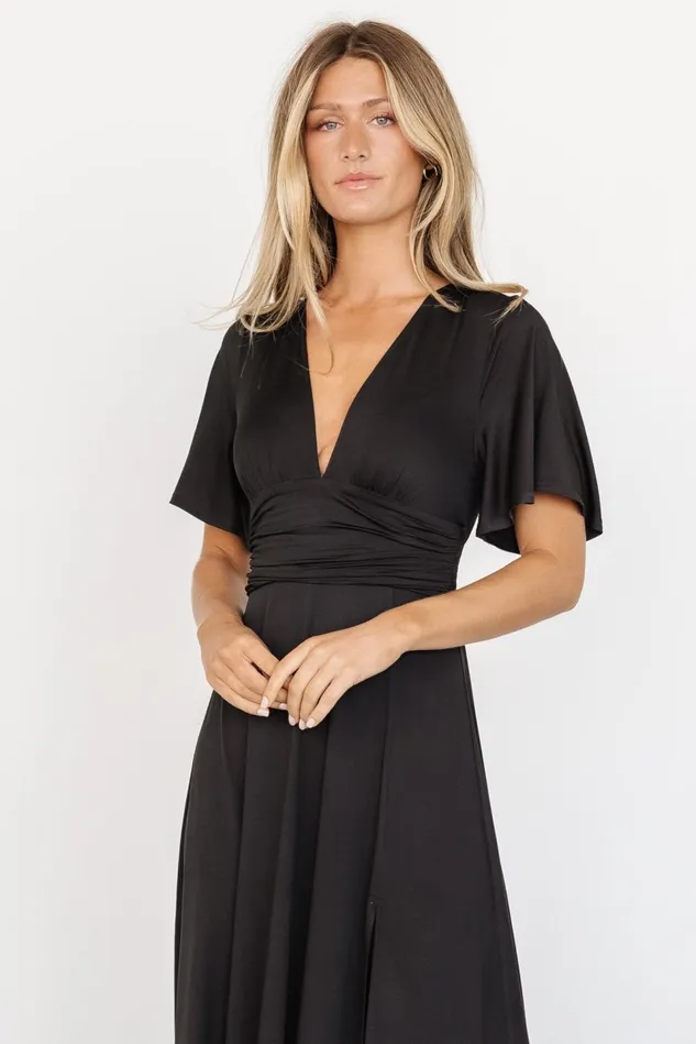 Baltic Born Mother Of The Bride Women Emberly Maxi Dress Black Baltic Born Mother Of The Bride Women Emberly Maxi Dress Black