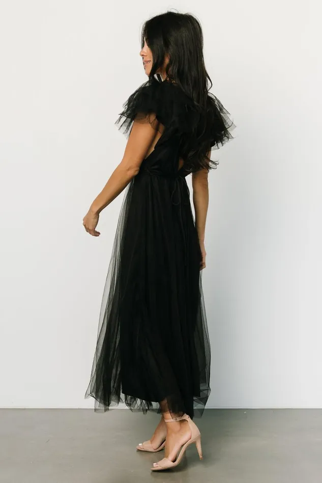 Baltic Born Tulle Styles Women Annabella Tulle Dress Black Baltic Born Tulle Styles Women Annabella Tulle Dress Black
