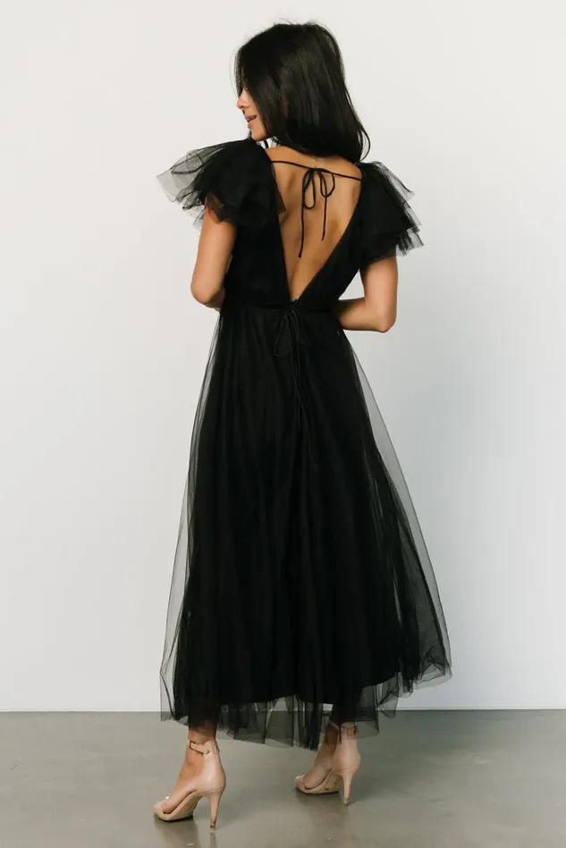 Baltic Born Tulle Styles Women Annabella Tulle Dress Black Baltic Born Tulle Styles Women Annabella Tulle Dress Black