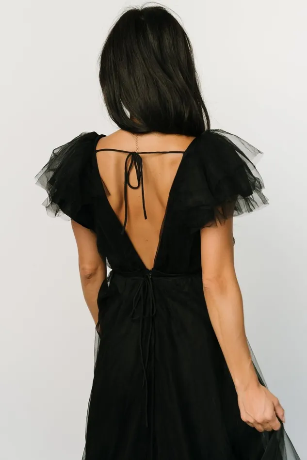 Baltic Born Tulle Styles Women Annabella Tulle Dress Black Baltic Born Tulle Styles Women Annabella Tulle Dress Black