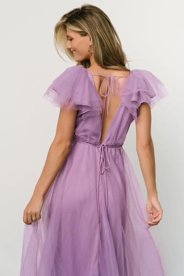 Baltic Born Tulle Styles Women Annabella Tulle Dress Lavender Baltic Born Tulle Styles Women Annabella Tulle Dress Lavender