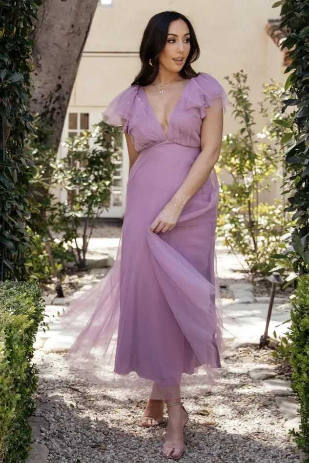 Baltic Born Tulle Styles Women Annabella Tulle Dress Lavender Baltic Born Tulle Styles Women Annabella Tulle Dress Lavender