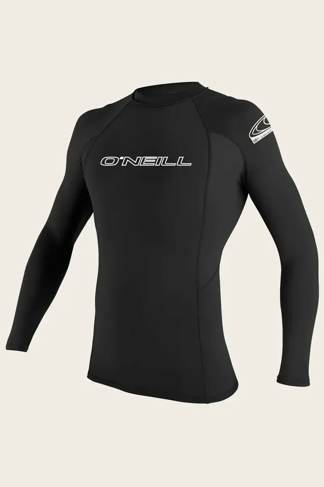 BASIC SKINS 50 LS RASH GUARD Black Men O039NEILL Men039S Wetsuits