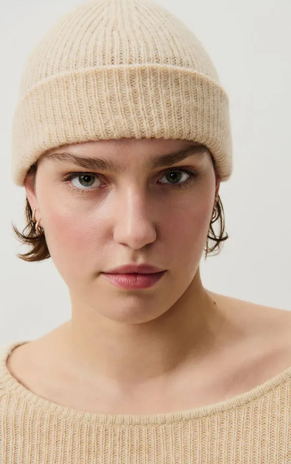 Beanie Falyday Melange Biscuit WomenMen American Vintage Beanies and Caps