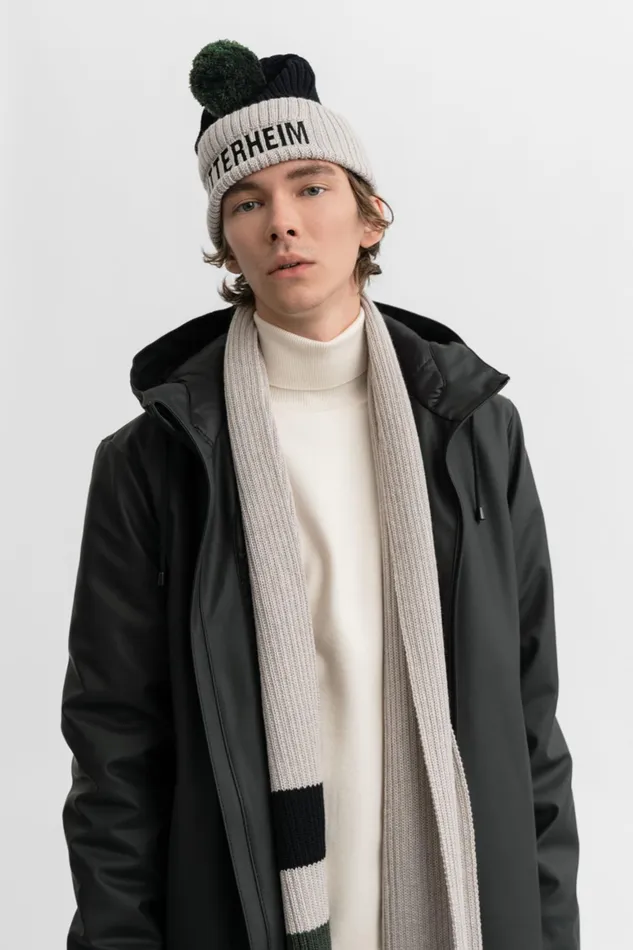 Beanies Women Stutterheim April Beanie Light SandBlack