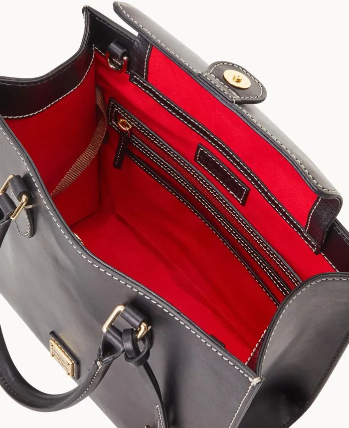 Belmar Janine 30 N S Black Woman Dooney and Bourke Satchels Belmar Janine 30 N S Black Woman Dooney and Bourke Satchels