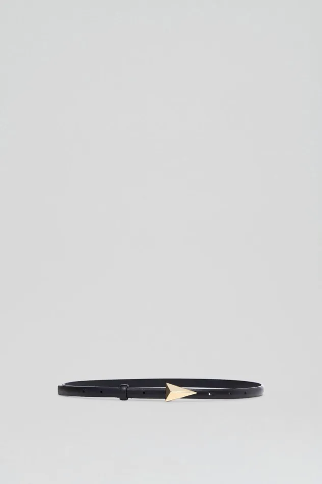 Belts Women Scanlan Theodore TRIANGLE TRIM BELT 12 Nero Belts Women Scanlan Theodore TRIANGLE TRIM BELT 12 Nero