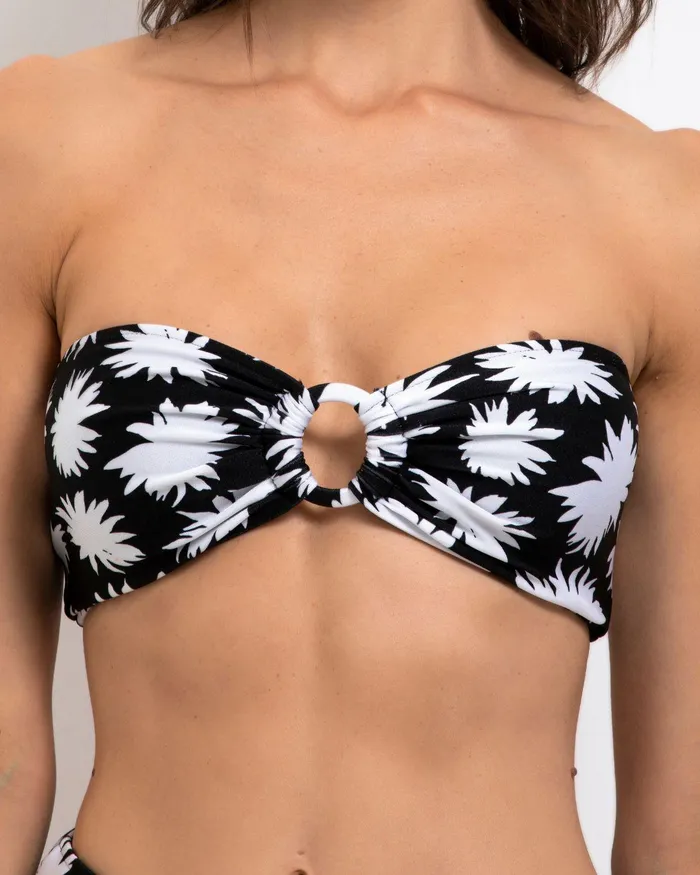 Bikinis Women PatBO Dahlia Bandeau Bikini Top FINAL SALE