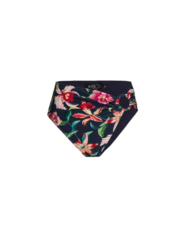 Bikinis Women PatBO Laelia MidRise Bikini Bottom FINAL SALE