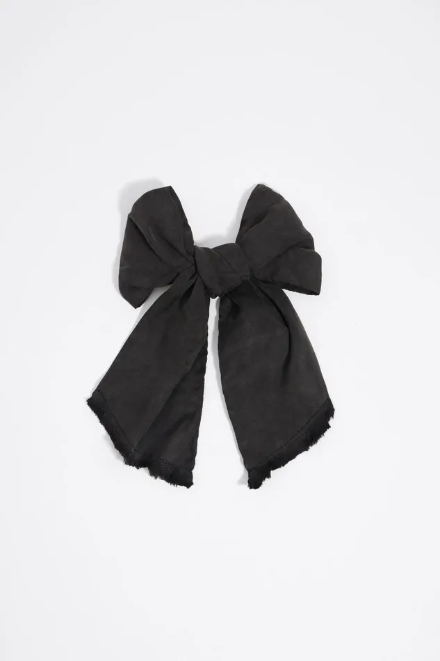 Black Bow Hair Clip Black Women Bimba Y Lola Other Accessories