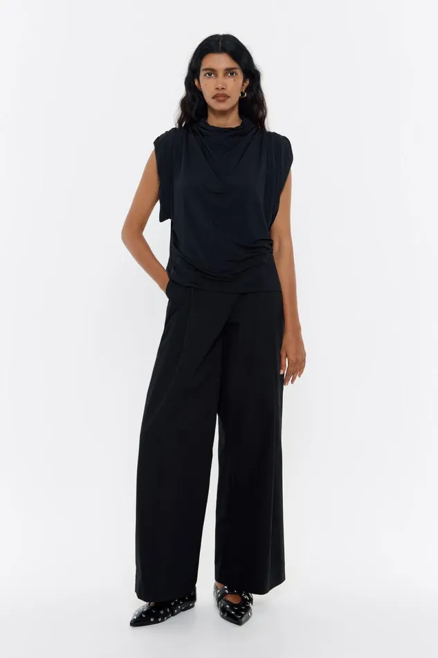Black Dart Trousers Black Women Bimba Y Lola Trousers