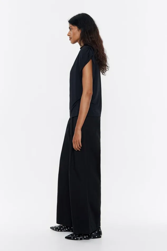 Black Dart Trousers Black Women Bimba Y Lola Trousers Black Dart Trousers Black Women Bimba Y Lola Trousers