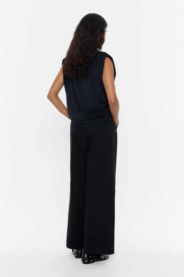 Black Dart Trousers Black Women Bimba Y Lola Trousers Black Dart Trousers Black Women Bimba Y Lola Trousers