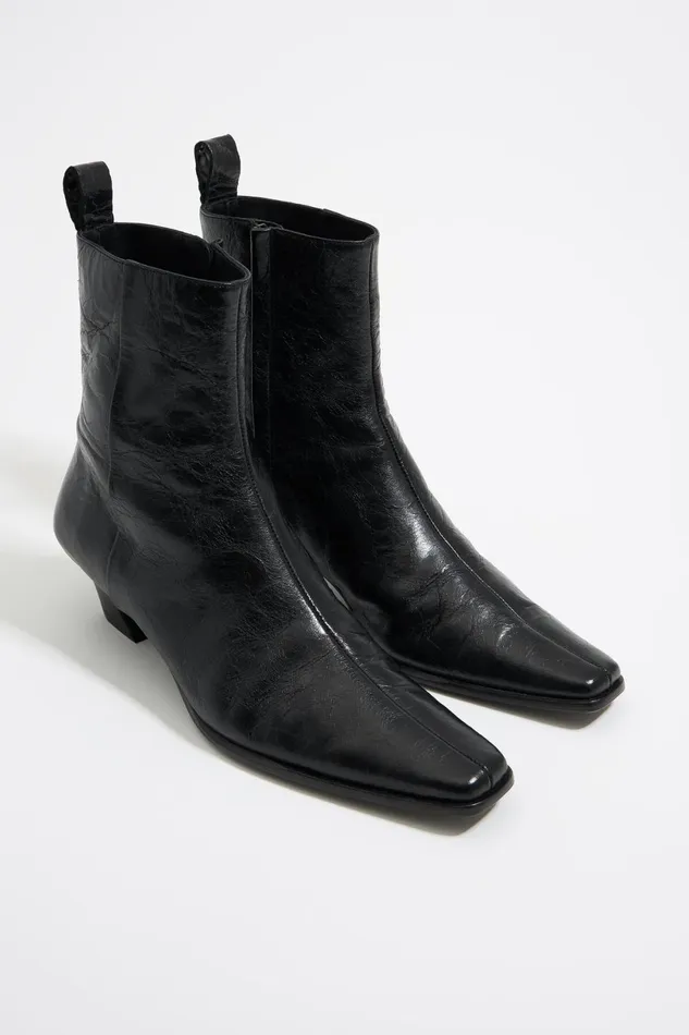 Black Leather Ankle Boot Heel Black Women Bimba Y Lola Ankle Boots And Boots Black Leather Ankle Boot Heel Black Women Bimba Y Lola Ankle Boots And Boots